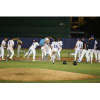 Biloxi Shuckers mob Jesús Made