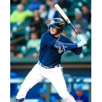 JC Vanek at bat for the Columbia Fireflies