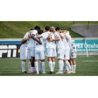 Louisville City FC huddle