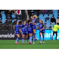 Seattle Reign FC celebrates win