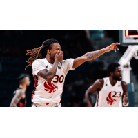 Calgary Surge guard Evan Gilyard II