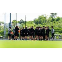 Louisville City FC in training
