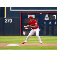 Mikey Romero of the Worcester Red Sox