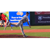 Long Island Ducks on the mound