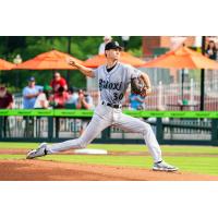 Biloxi Shuckers pitcher Jaron DeBerry