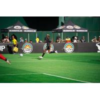 Colorado Springs Switchbacks FC's Tyreek Magee on the field