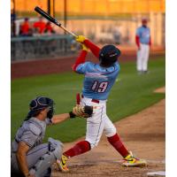 Tri-City Dust Devils, as the Rooster Tails, outfielder Randy De Jesus