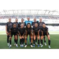 Angel City Football Club lineup against the North Carolina Courage