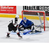 Wenatchee Wild goaltender Tobias Tvrznik