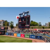 School children enjoy Worcester Red Sox action