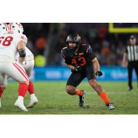Orlando Storm linebacker Kana'i Mauga