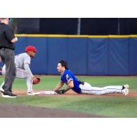 Pensacola Blue Wahoo slide into second