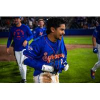 Matt Rudick of the Syracuse Mets