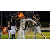 Hickory Crawdads douse Hector Osorio