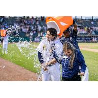 Charleston RiverDogs celebrate win