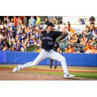 Syracuse Mets' Jack Weisenburger in action