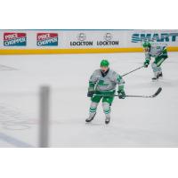 Florida Everblades' Jesse Lansdell on the ice