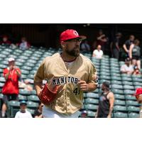Mitchell Lambson of the Winnipeg Goldeyes