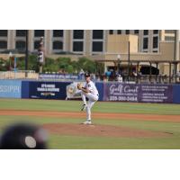 Biloxi Shuckers pitcher Bishop Letson