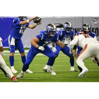 St. Louis Battlehawks offensive lineman Spencer Rolland