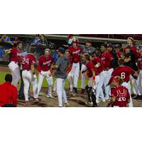 Sioux City Explorers celebrate win
