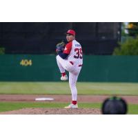 Ottawa Titans' Eric Pardinho on the mound