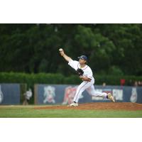 St. Cloud Rox' Lucas Harrington in action