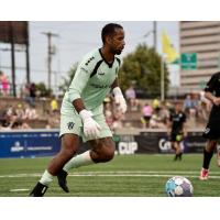 Fort Wayne FC goalkeeper Aurie Briscoe