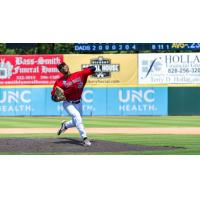 Hickory Crawdads pitcher Michael Trausch