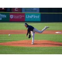 Somerset Patriots pitcher Xavier Rivas delivers
