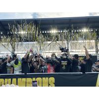 Louisville Kings celebrate the United Bowl title