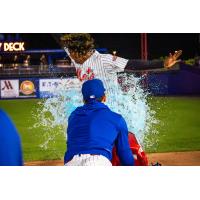 Syracuse Mets douse Cristian Pache after his walk-off hit
