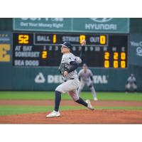 Somerset Patriots pitcher Jack Cebert