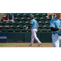 Hickory Crawdads catcher Cal Stark