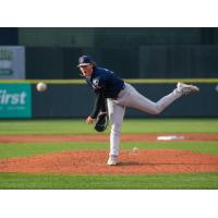 Somerset Patriots pitcher Xavier Rivas