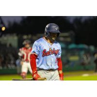 Lincoln Saltdogs infielder Paul Myro