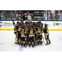 Wheeling Nailers celebration
