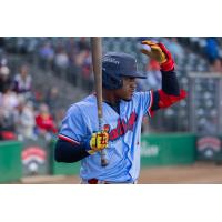 Lincoln Saltdogs infielder Nick Shumpert