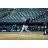 Biloxi Shuckers first baseman Blake Burke