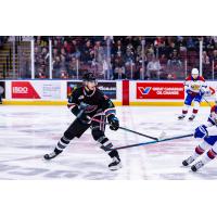 Kelowna Rockets defenceman Owen Hayden