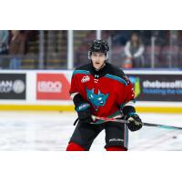 Kelowna Rockets defenceman Owen Hayden