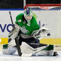 Seattle Thunderbirds goaltender Marek Sklenicka