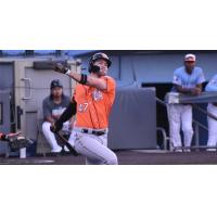 Long Island Ducks outfielder Aaron Takacs