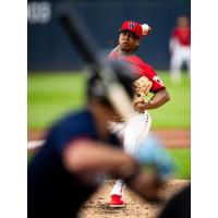 Worcester Red Sox pitcher Brayan Bello