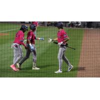 Pensacola Blue Wahoos on game night