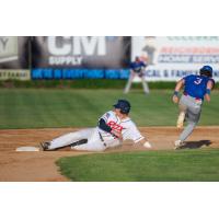 St. Cloud Rox' Owen Estabrook in action
