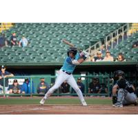 Montgomery Biscuits at bat
