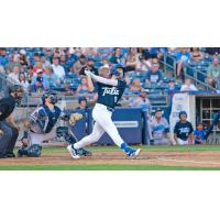 Tulsa Drillers' Chris Newell in action