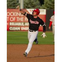 Sioux City Explorers outfielder Henry George