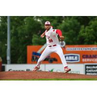 Winnipeg Goldeyes pitcher Eli Saul